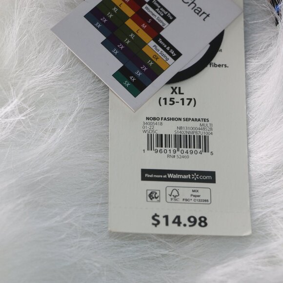 No Boundaries Glitter Striped Bikini Bottom – NWT - Picture 3 of 8